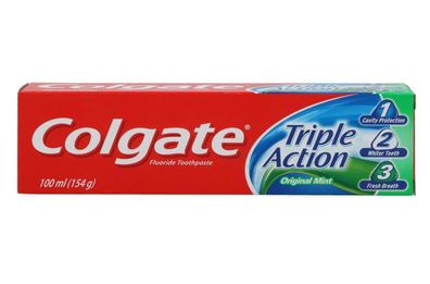 48x Colgate Zahnpasta Minze 100ml Creme Zähneputzen Bakterien Frische Pflege OVP