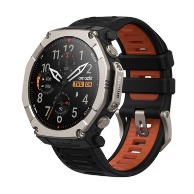 Amazfit T-Rex Ultra 2 Black Smartwatch HYROX-Modus