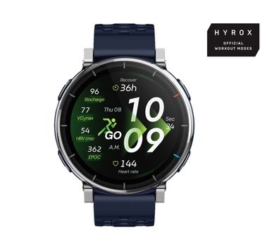 Amazfit Active 3 Premium Dark Blue Smartwatch HYROX-Modus