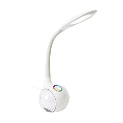 Platinet PDL20 LED Schreibtischlampe 6W mit Nachtlicht