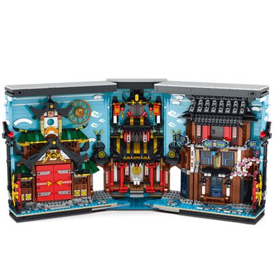 Reobrix 66029 Ninja Buch Klemmbaustein Set 3086 Teile ab 14