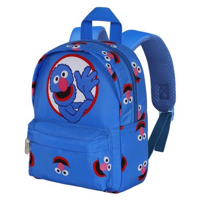 Sesame Street Super Grover 2.0 Vorschulrucksack Blau leichter Kinder Backpack