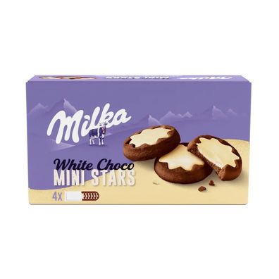 Milka White Choco Mini Stars 150 g