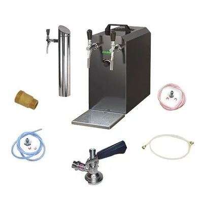 Untertisch-Zapfanlage STREAM 50K Komplettset 2-leitig 55 l/h Luftpumpe