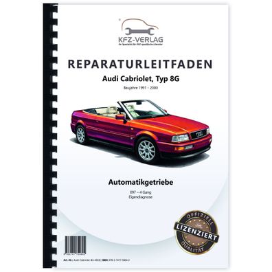 Audi Cabriolet 1991-2000 Eigendiagnose Automatikgetriebe 097 Reparaturanleitung
