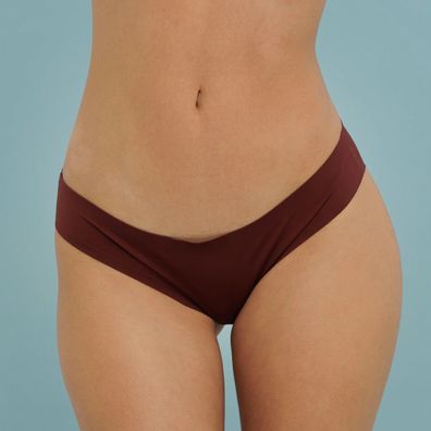 Weekiss nahtlose Periodenslip Menstruationsunterwäsche Rot XXL (44)