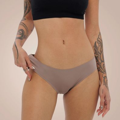 Weekiss Seamless Periodenunterwäsche Beige XXL (44) Menstruationsslip
