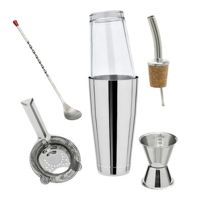 Boston Shaker Set Edelstahl – Komplettset für Cocktails