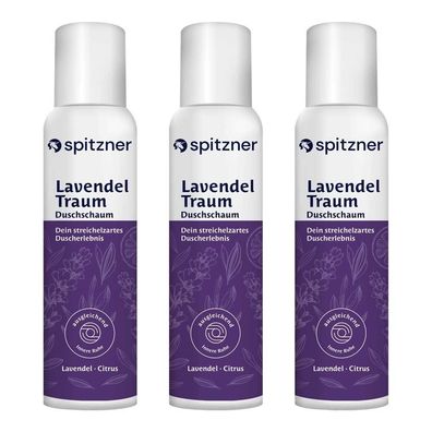Duschschaum LavendelTraum 3 x 150 ml