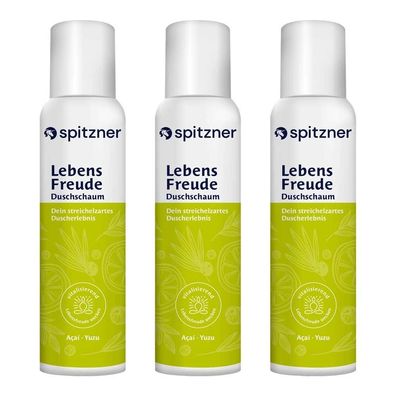 Duschschaum Lebensfreude 3 x 150 ml