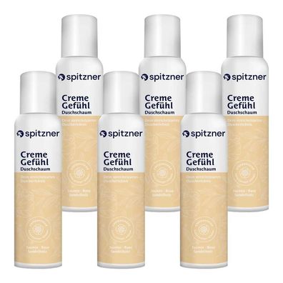 Duschschaum Cremegefühl 6 x 150 ml