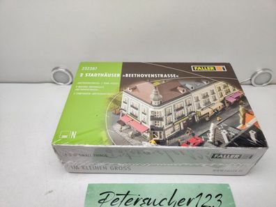 Faller N 323387 / 2 Stadthäuser Beethovenstrasse / OVP Original verschweißt / OVP
