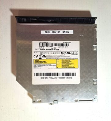 Samsung 300U3A DVD-Laufwerk SATA SN-208BB DVD+RW PHBA5903116A00CF18R0272