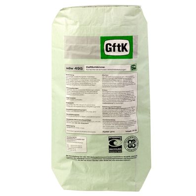 vdw 495 Haftschlämme Universal-Haftbrücke Zementgrau 25kg