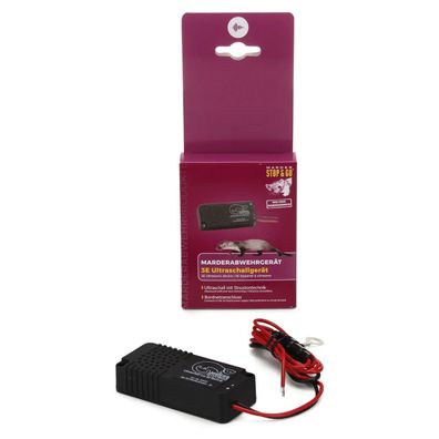 Ultraschall Marderscheuche 12V wasserfest 105 dB Pulsfrequenz