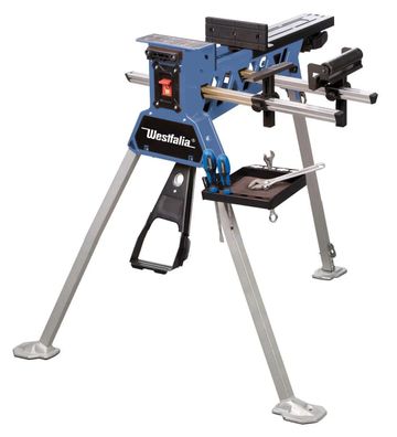 Mobile Werkbank Fußspannsystem 1000 kg Aluminium