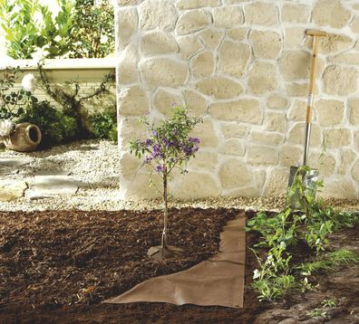 Mulchvlies 10x1.5m 70g/m² braun Unkrautschutz