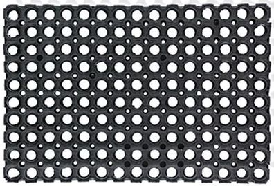 Rutschfeste Gummi Ringmatte 40x60cm Außen Schmutzfangmatte