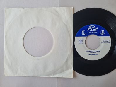 The Suburbans - Alphabet of Love 7'' Vinyl US