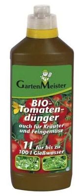 Bio Tomatendünger flüssig 1 L für Tomaten & Gurken