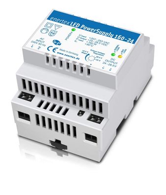 enertex LED Hutschienen Netzteil 24V 160W 6,6A PowerSupply 160-24