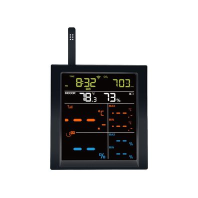 Ecowitt Wireless-Konsole Wetterstation 4,9 Zoll LCD Wi-Fi Gateway