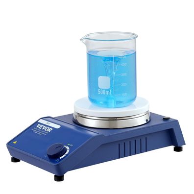 VEVOR Magnetréhrer Heizplatte 100 C 2000 U min 2000 ml LED 500 W