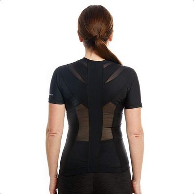 Anodyne Posture Shirt Damen Medium Schwarz Haltungskorrektur