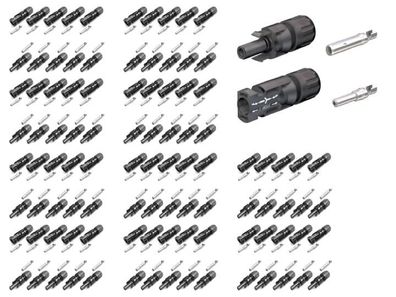 Stäubli MC4 Stecker und Buchse fér 4-6 mmÂ² PV-Kabel