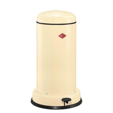 WESCO Baseboy Abfallsammler 20 L mandel mit Dämpfer und Metalleinsatz