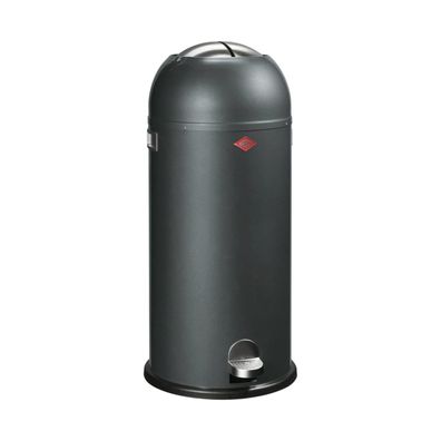 WESCO Kickmaster Maxi Abfallsammler 40 L graphit mit Dämpfer