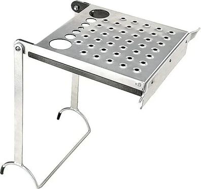 Leiter Podest Stehhilfe mit Werkzeugablage 46x38x14cm