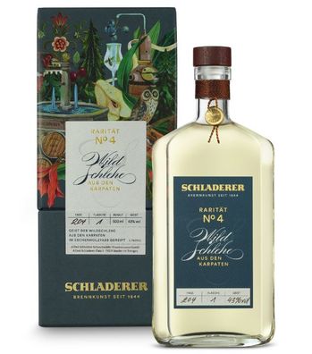 Schladerer Rarität No. 4 Wildschlehe (43 % vol, 0,5 Liter)