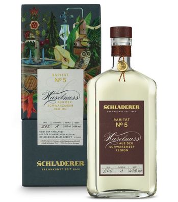 Schladerer Rarität No. 5 Haselnuss (43 % vol, 0,5 Liter)