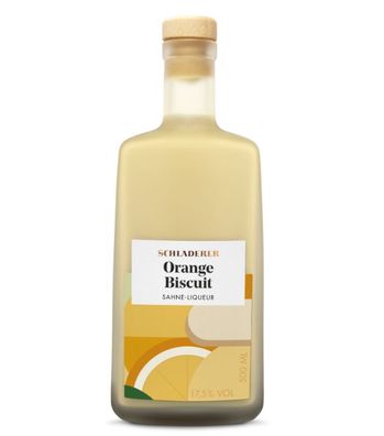 Schladerer Orange Biscuit Likör (17,5 % vol, 0,5 Liter)