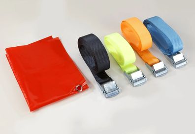 Spanngurte Set 5-teilig mit Schnellverschluss