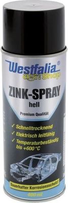Zinkspray hell 400 ml für Korrosionsschutz und Lackgrundierung