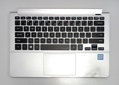 Samsung NP900X3H Keyboard Tastatur QWERTY Handauflage Palmrest BA98-00763A