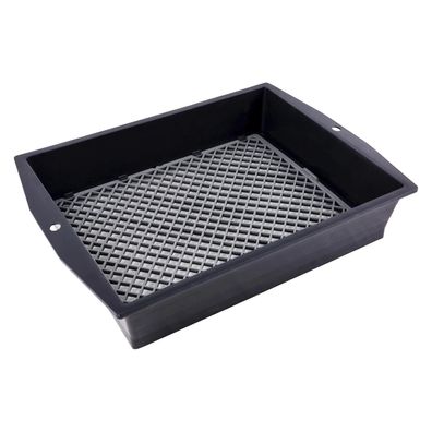 XL Gartensieb 2 in 1 anpassbar 36,5x27x7cm Siebgröße 4/10mm