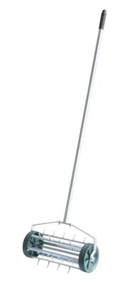 Rasenlüfter-Walze 140 x 44 x 115 cm aus Stahl und PP Ø 14,5 cm
