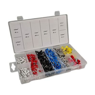 Aderendhülsen-Set | isoliert | 0,5-10mm² | 685-teilig | Sortimentbox