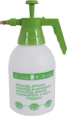 Drucksprüher 2 Liter Abmessungen 13 x 30 cm für Garten