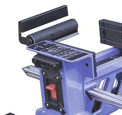 Laufrollenführung für Croc-Lock Werkbank Stahl schwarz