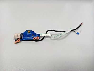 System76 Darter Pro Darp Power Button DC Jack Board 6-71-N15ZS-D02