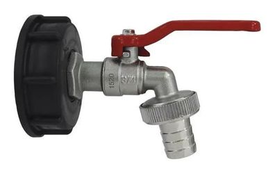 IBC Anschlusshahn 3/4" mit Adapter
