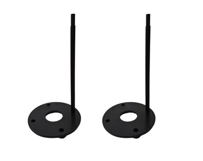 Tomatenanker 2er-Set Bodenplatten Ø 18 cm Stabhalterungen
