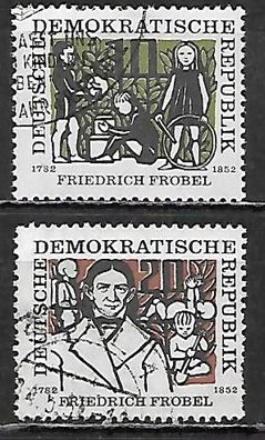 DDR gestempelt Michel-Nummer 564-565