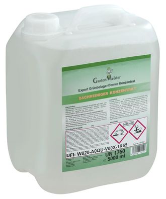 Dachreiniger 5 Liter Konzentrat gegen Grünbelag