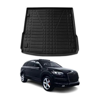 Kofferraumwanne Laderaumwanne für Audi Q7 4LB 2006-2015 Gummi TPE Schwarz