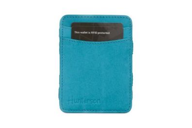 Magic Wallet, Leder, türkis, HU-MW-CS1-RFID-TUR 1 St